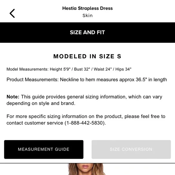 Revolve Hestia Strapless Dress Size small White - Picture 5 of 7